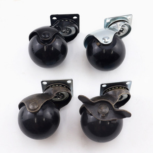 ƽ��ʽ�f����݆ɳ�l݆Antique Brass Swivel Ball Casters ����݆