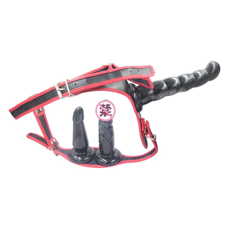 Орисси черный фиолетовый жесткий двойной наконечники динамические фаллические брюки двойной пистолет женское платье