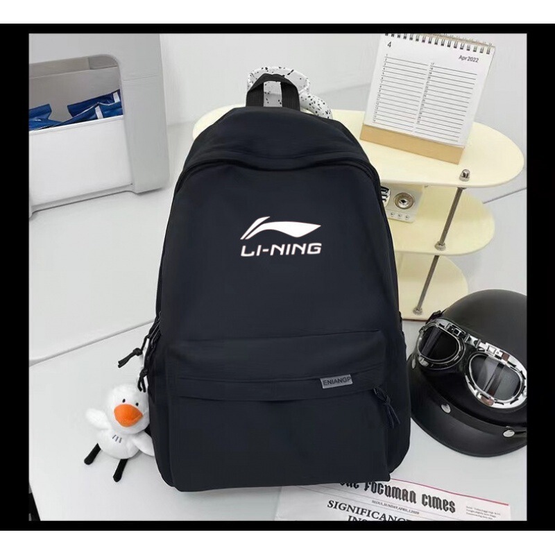 Li Ning バックパック メンズバッグ 中学生 高校生 大学生 スクールバッグ レディース 大容量 カジュアル 旅行 パソコンリュック|undefined