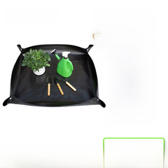 Substrate Green Plant Black Planting Mat Thick Waterproof Soil Changing Mat Family Gardening Ground Mat Cross-border Supply