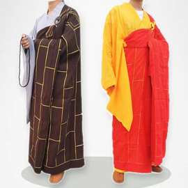 袈裟咖啡色祖衣红色忏衣九衣七衣五衣和尚衣曼衣居士海清