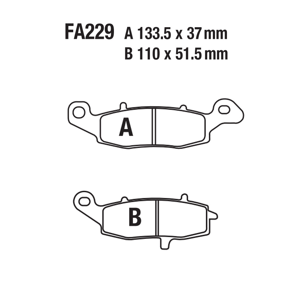 Motocicleta freno de goma