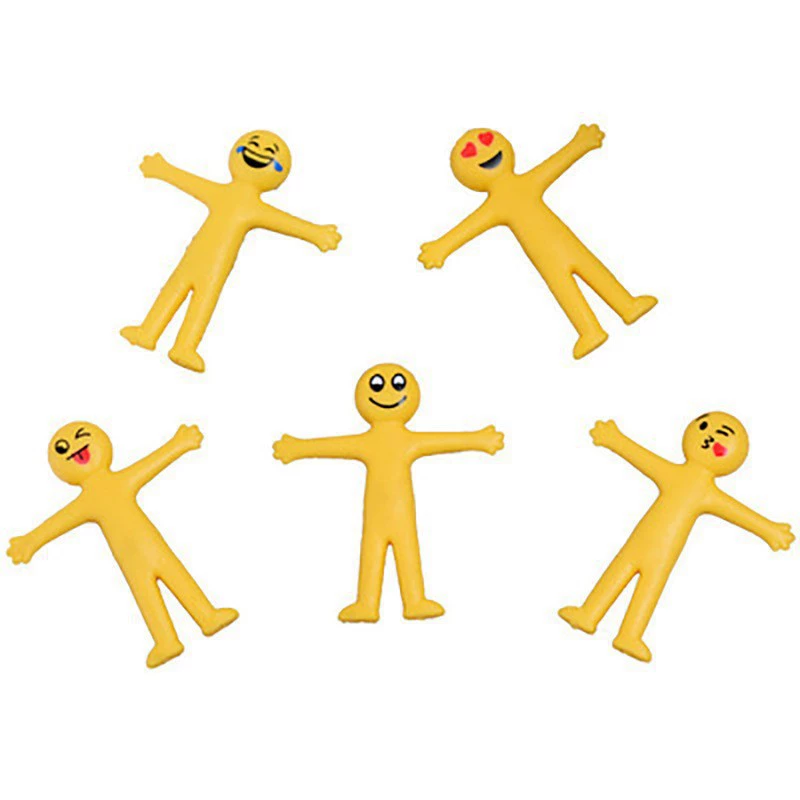 Amazon Little Man Poppy Minion Le La La Fun Decompression Vent TPR Factory Wholesale Christmas Buns Pinch Fun