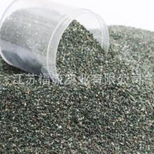 石榴石绿砂60目现货喷砂除锈用水处理滤料 防锈沙石英砂矿砂绿色