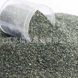 绿色石榴砂60目 天然金刚砂 耐磨地坪材料 硬度好喷砂除锈