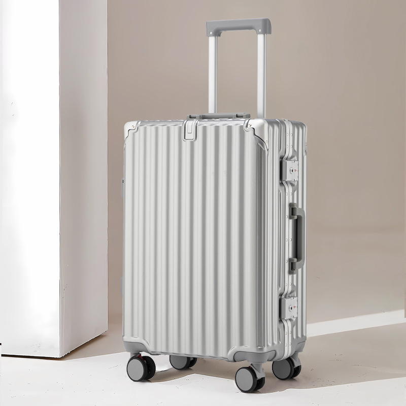 Maleta de moda de alto valor de cara, mujer y hombre, maleta de viaje ligera y duradera de 20 pulgadas para hombres y mujeres