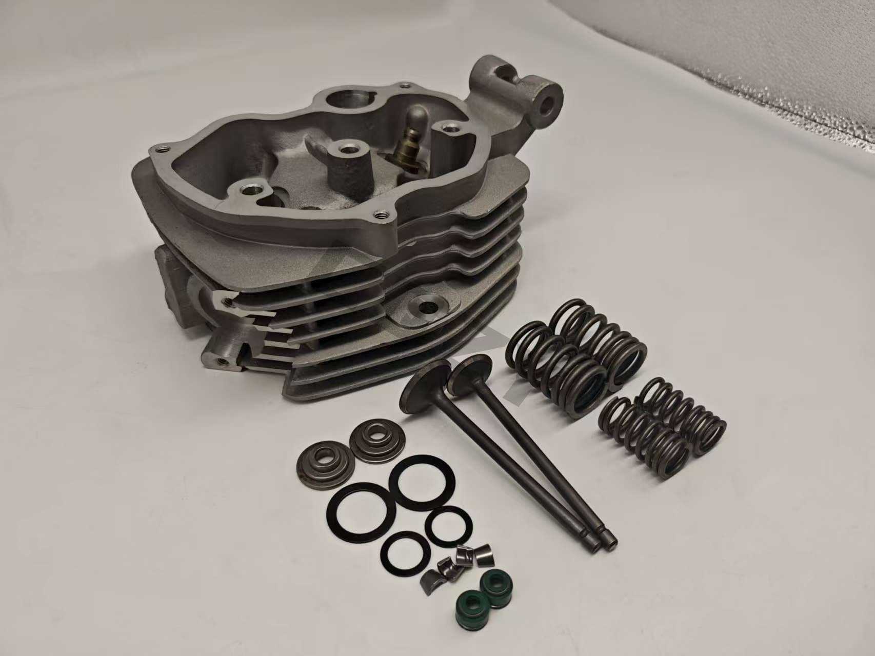Motorcycle Engine Cylinder Head Suitable for Hon-Da Cg125 125Cc Double-Row Cg125 Cylinder Head Assembly