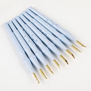 Factory Direct Sales Russian Embroider Needle Wool Thick Poke Needle Adjustable Poke Pen Poke Embroider Material Package Embroider Needle