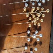 厂家批发大12头金果银果发财果红果冬青圣诞果现货红浆果年宵花