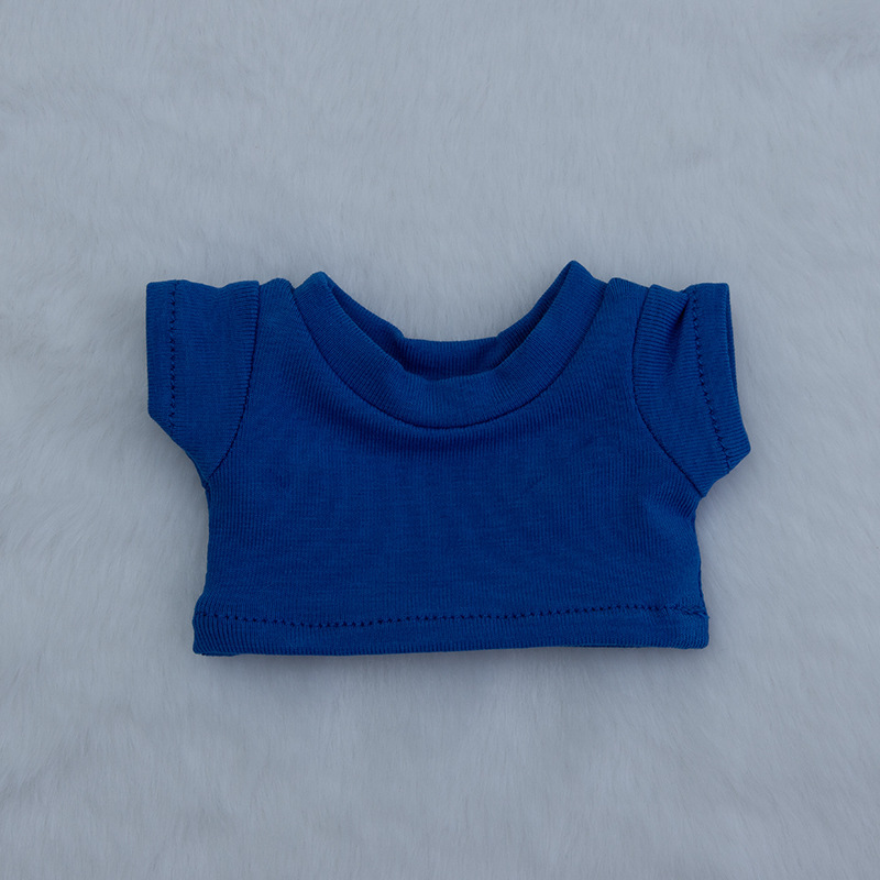 labubu17cm拉布布衣服10cm20cm娃衣t恤玩偶公仔棉花娃娃打底衫|undefined
