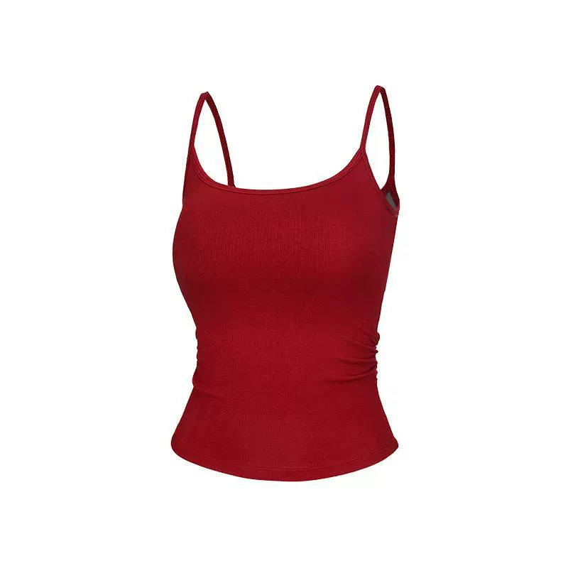 Top with cups, breathable elastic T-shirt, lifting effect