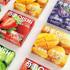 奇事ジュース味ソフトキャンディ果物イチゴ白桃味喜糖118グラム
