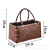 Zizhu distressed handbag (excluding accessories)