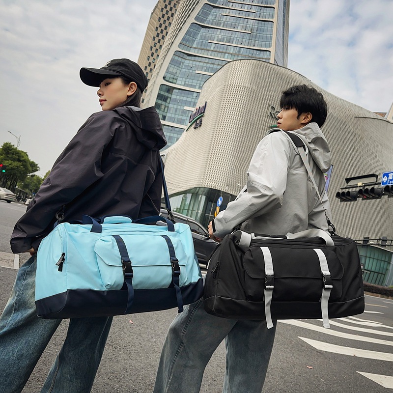 Cross-border nuevo tipo de gran capacidad portátil mochila de moda versátil bolso de viaje de viaje de viaje de moda de moda bolsa deportiva de fitness