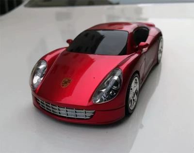 2025 New Digital Dog Car Model Car Voice Fixed Interval Traffic Light Reminder Speed Measurement Safety Warning (Other Automotive Communications) - porsche-red-electronic-dog-voice