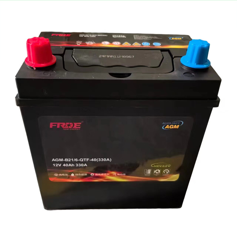 Taiwan Freda Agm40A Battery Is Suitable for Xpeng P5/P7 Nio Es6/8/Et5 New Energy Auxiliary Power
