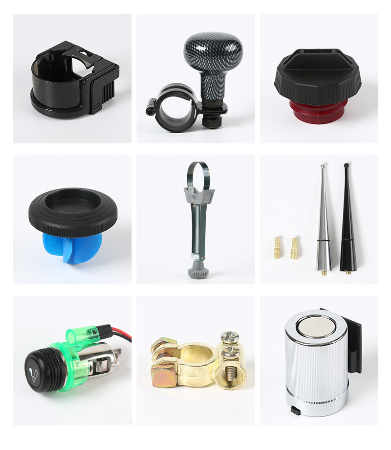 Cross-Border New Product Car-Specific Ashtray with Abs Bag Cover, Customizable Logo, Portable with Lid