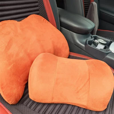 Waist support Headrest and Lumbar Support [Cartoon Style