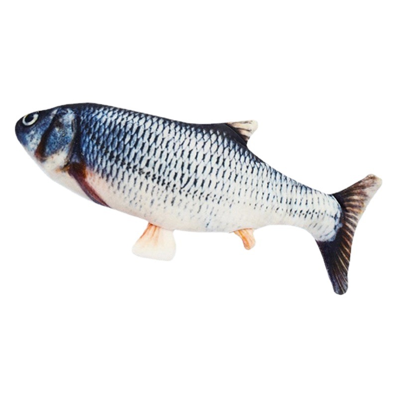 Net red simulation electric fish toy fish can move swing pat fish baby boy girl baby coax baby artifact