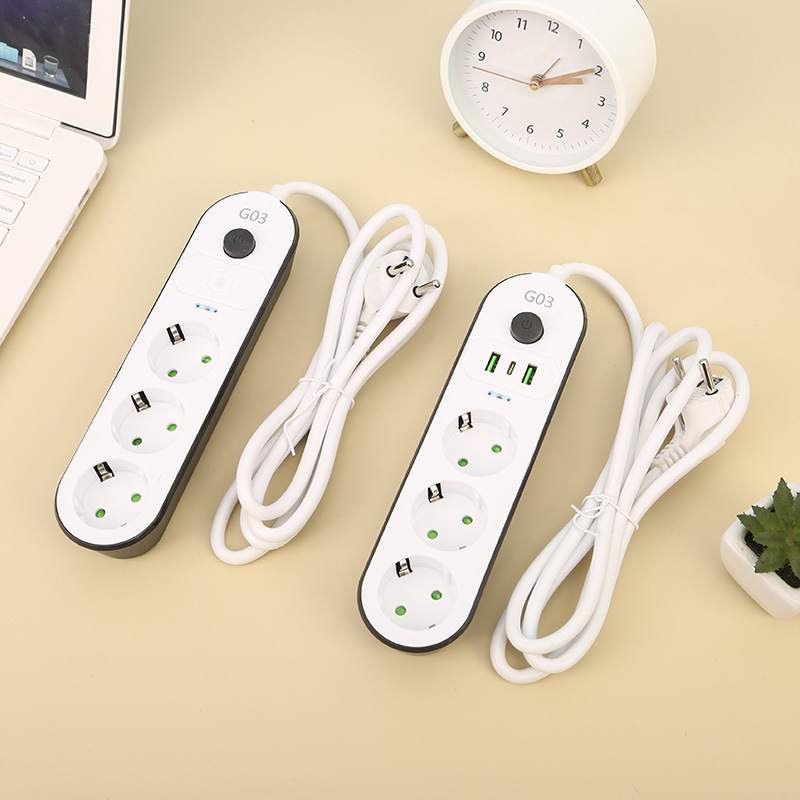 G30#USB 欧孔欧规欧标带安全门家用办公系列 外贸插座