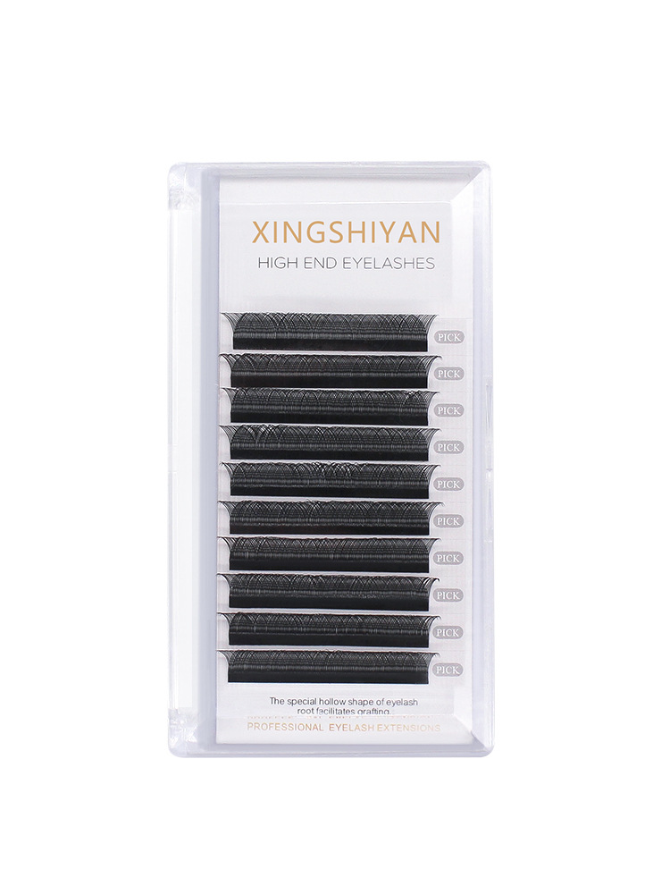 0.07yy pestañas de belleza pestañas tienda especial injerto suave no dispersa raíz amor malla tejido plantación niña pestañas postizas