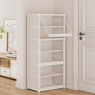 Transparent Dustproof Shoe Cabinet Multi-layer Household Floor Shoe Rack Doorway Storage Rack Thickened and Durable Simple Shoe Box