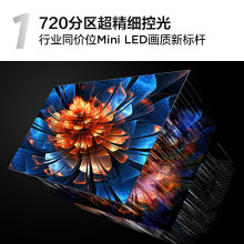 TCL电视 55Q9K 55英寸 QD-Mini LED 720分区 XDR 2400nits