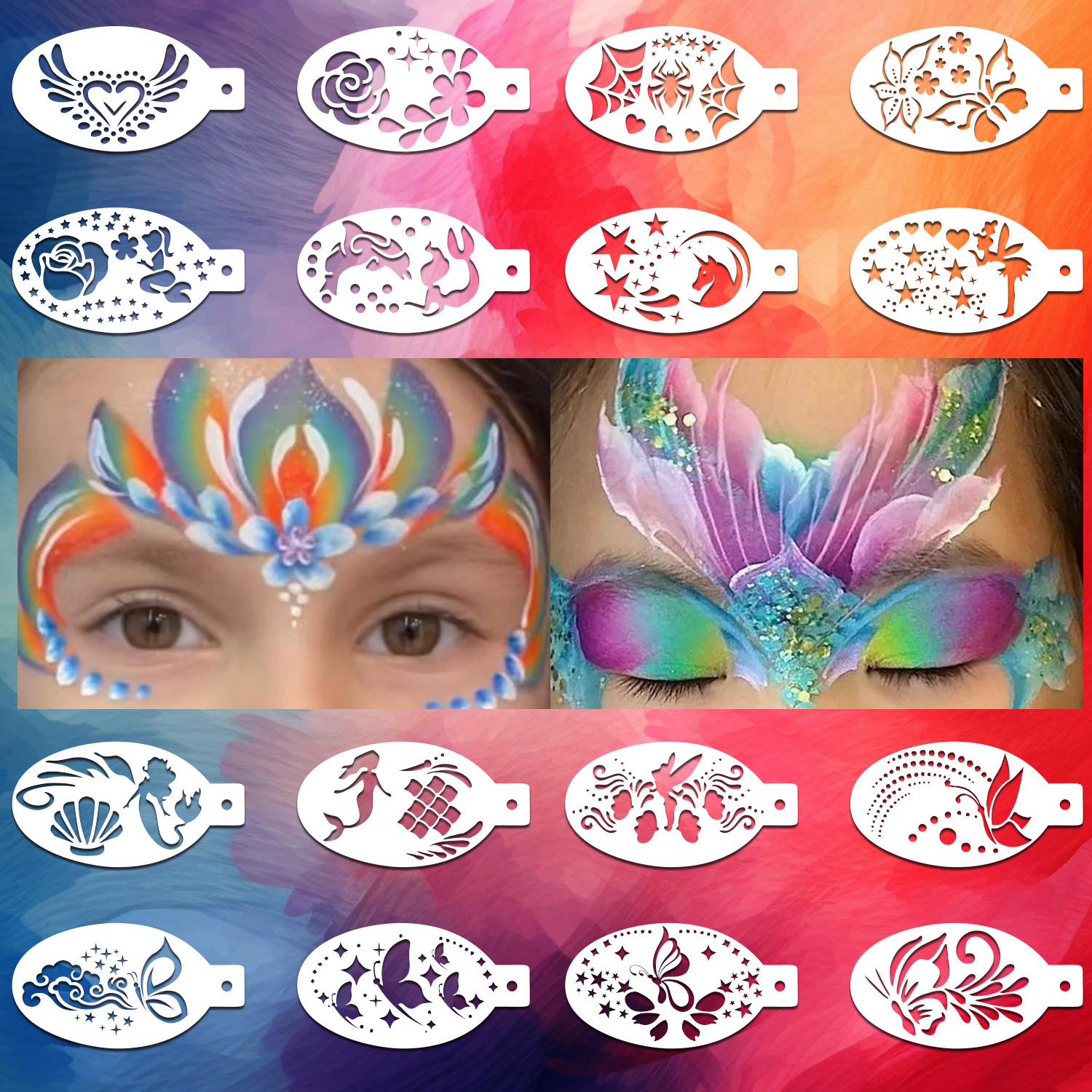 D8-16 얼굴 템플릿