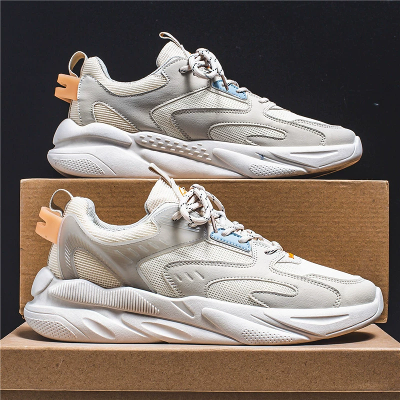Мужская обувь, осень 2024, новинка для спорта и отдыха, дышащая обувь для папы, мужская обувь, модная летняя обувь