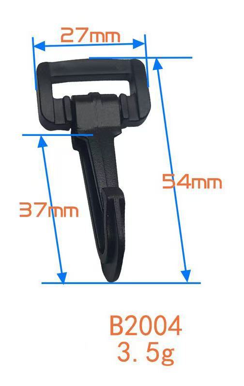 El fabricante tiene en stock accesorios para equipaje, clips de plástico para perros, ganchos giratorios, ganchos para correas de hombro, ganchos para mochilas. image 19