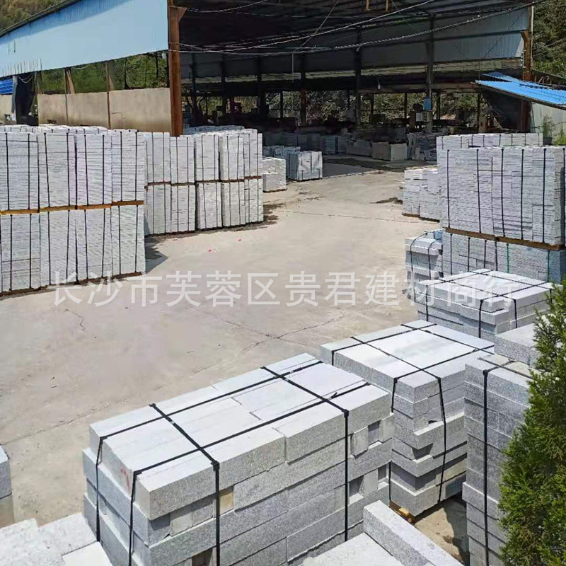麻石 路沿石 道牙 侧石 花岗岩路边石麻石板湖南长沙厂家直销石材-阿里巴巴