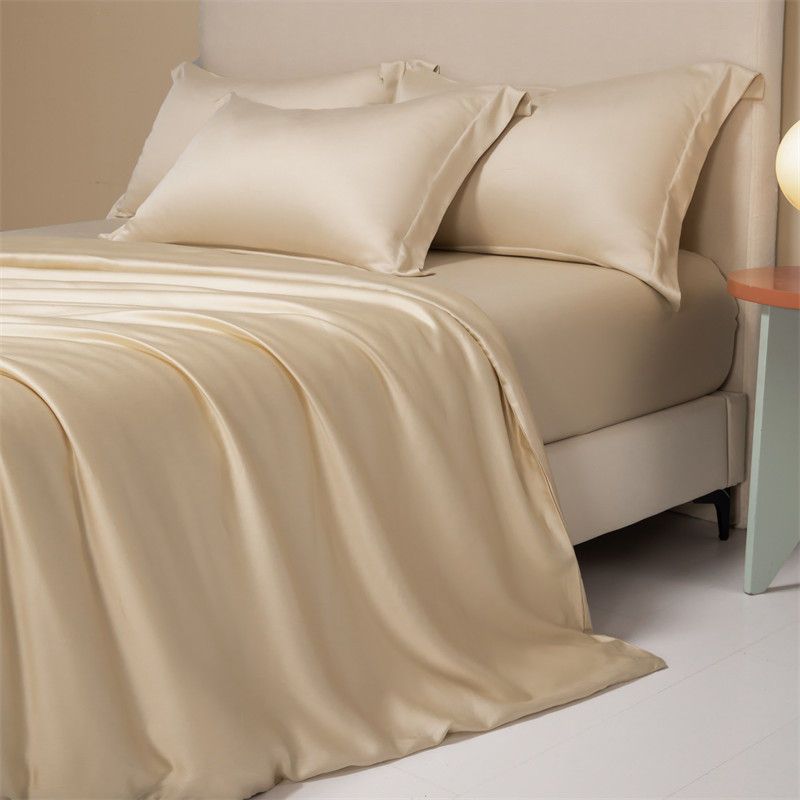 Kühlender Eisseide Bettbezug Aus Lyocell Faser Für Das Bett_voghion.com