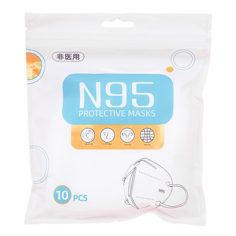 kn95 masks adult white breathable five-layer disposable protective n95n95 masks independent packaging manufacturers wholesale