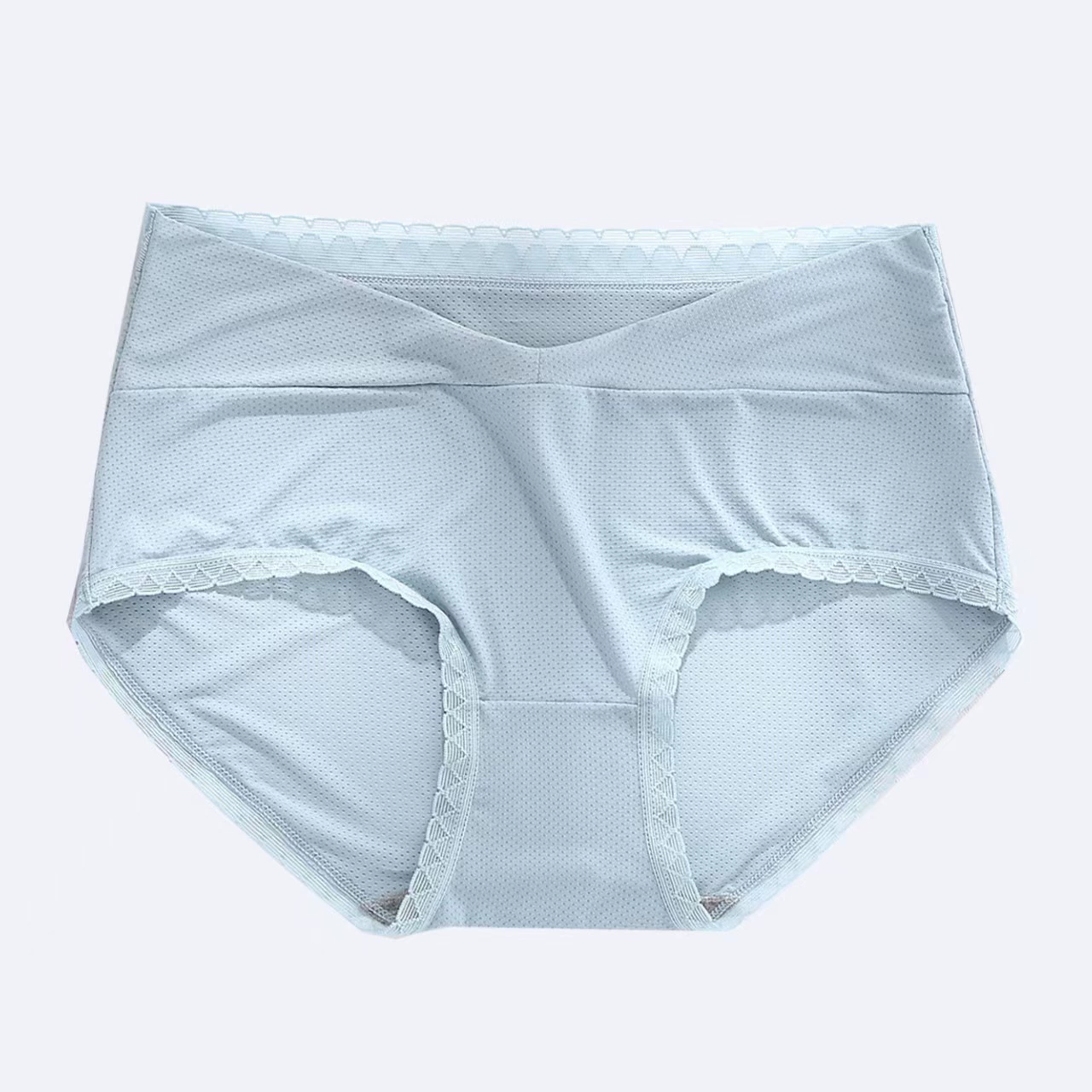 Silk breathable postpartum thin pants with belly support for pregnant
