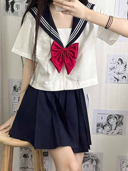 Japanese student pleated skirt
