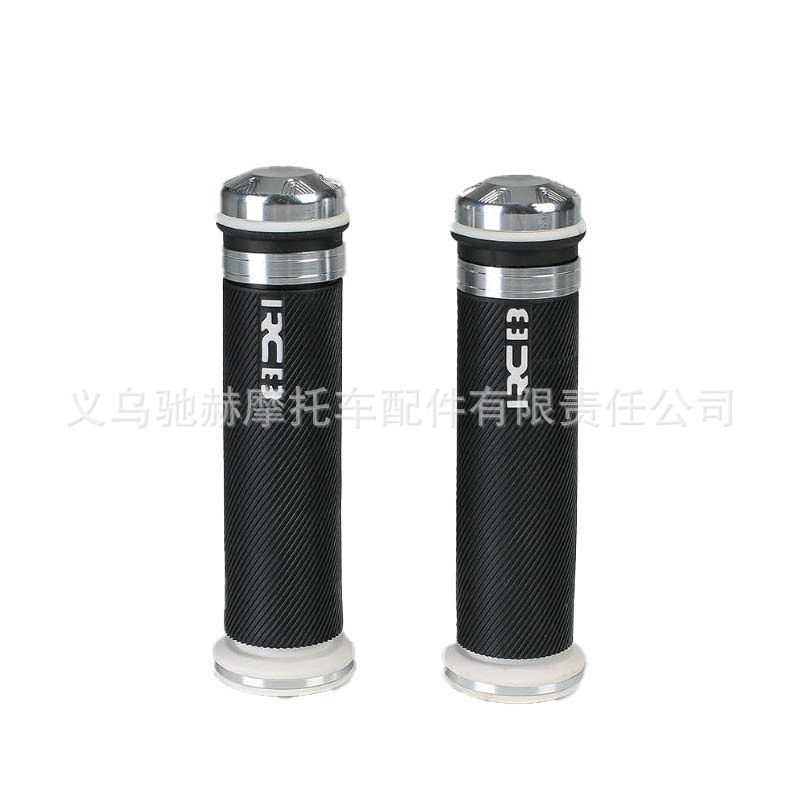 Directly Supplied from the Manufacturer, Motorcycle Modified Rcb Aluminum Alloy Handlebar Rubber Grips, Shock-Absorbing, Wear-Resistant, Anti-Fall, Anti-Slip Rubber Handlebars