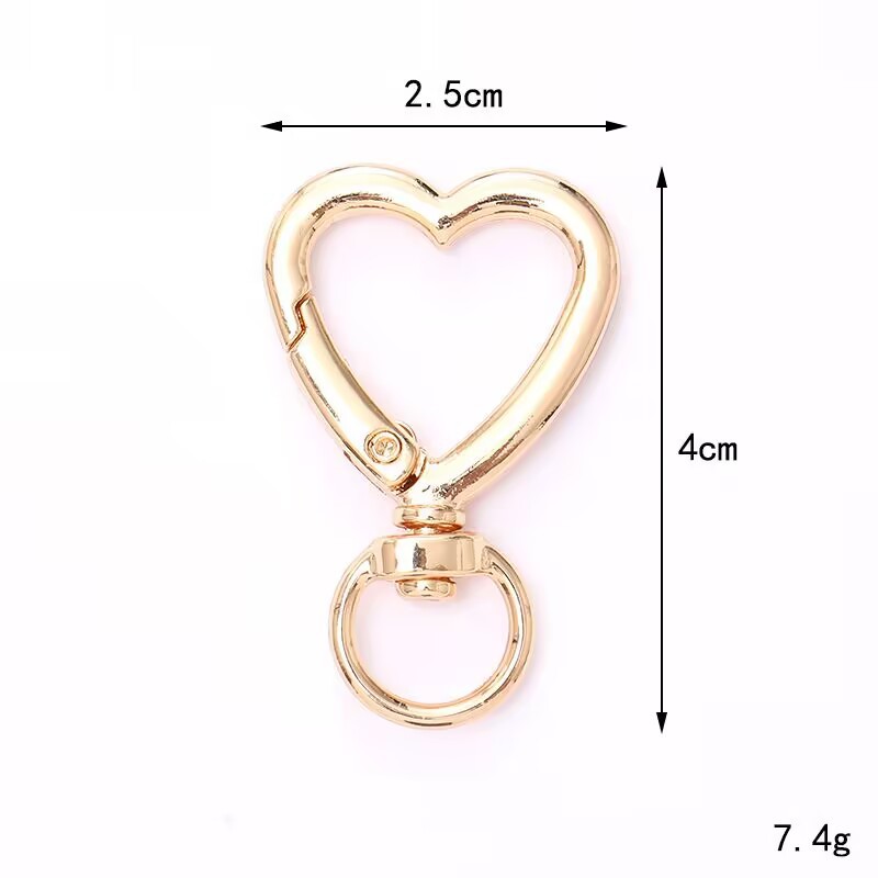 Bag decoration heart-shaped, accessory, (Physicals)