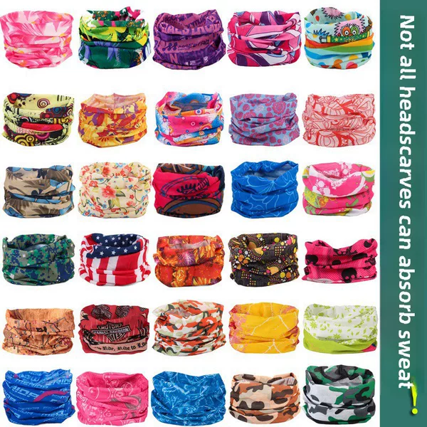 Outdoor Seamless Magic Turban Men's and Women's Bicycle Riding Turban Mask Neck Set Wind-proof Sun-proof Scarf Summer