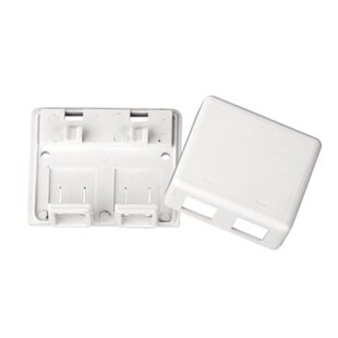 Contain Rj45 Dual-Port Network Junction Box Unshielded Desktop Box