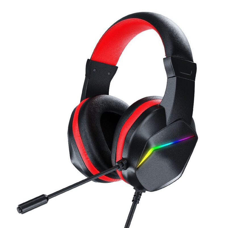 Cross-Border Headset Wired Laptop Headset E-Sports Gaming Headset Factory USB Headset Export 3.5