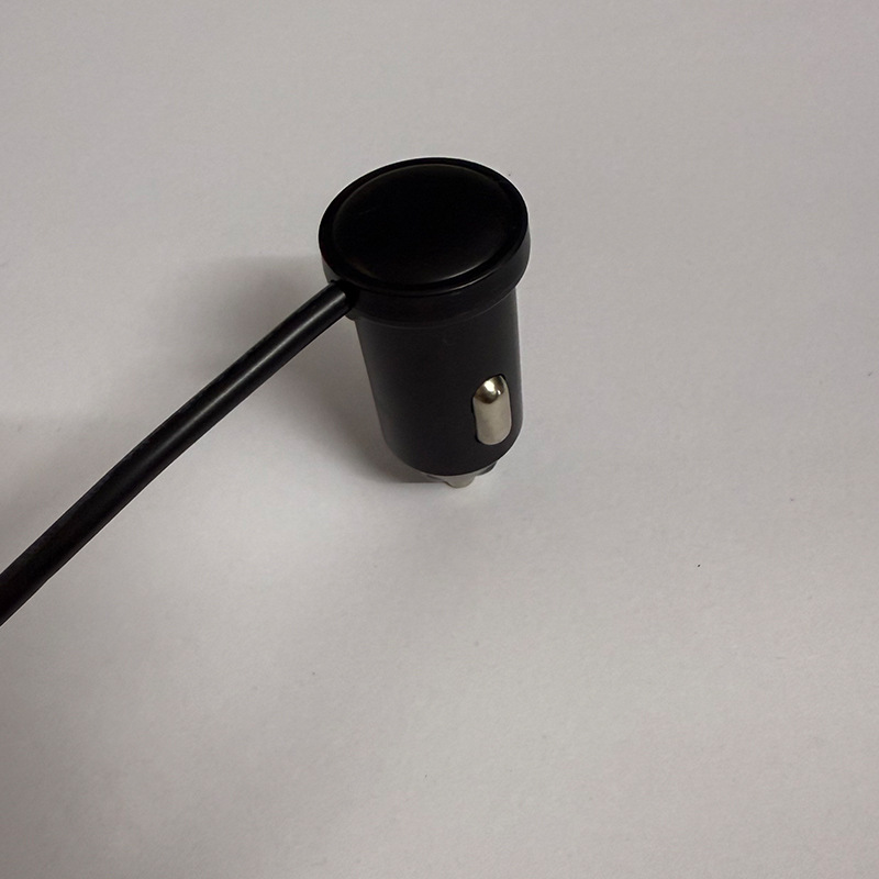 Car Power Supply Car Cigarette Lighter Conversion Plug with Extension Cord 12V/24V Car Charging Socket with 10A High Power