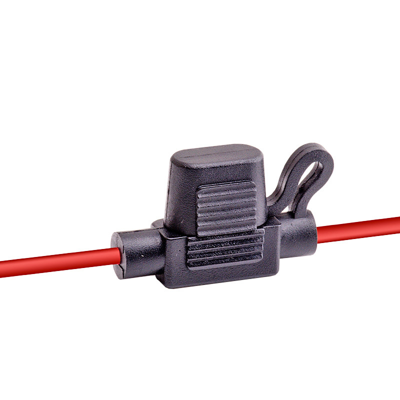 带线保险丝座30A  保险插片 汽车保险丝座插片式带底座保险盒