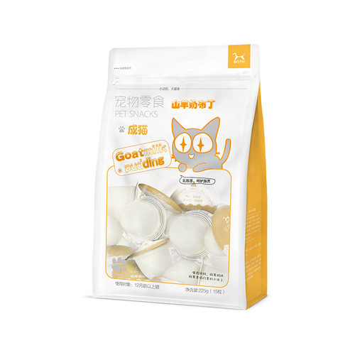 BOTH pudding pet goat milk cat snack dog adult dog probiotic nutrition training reward jelly 15 capsules