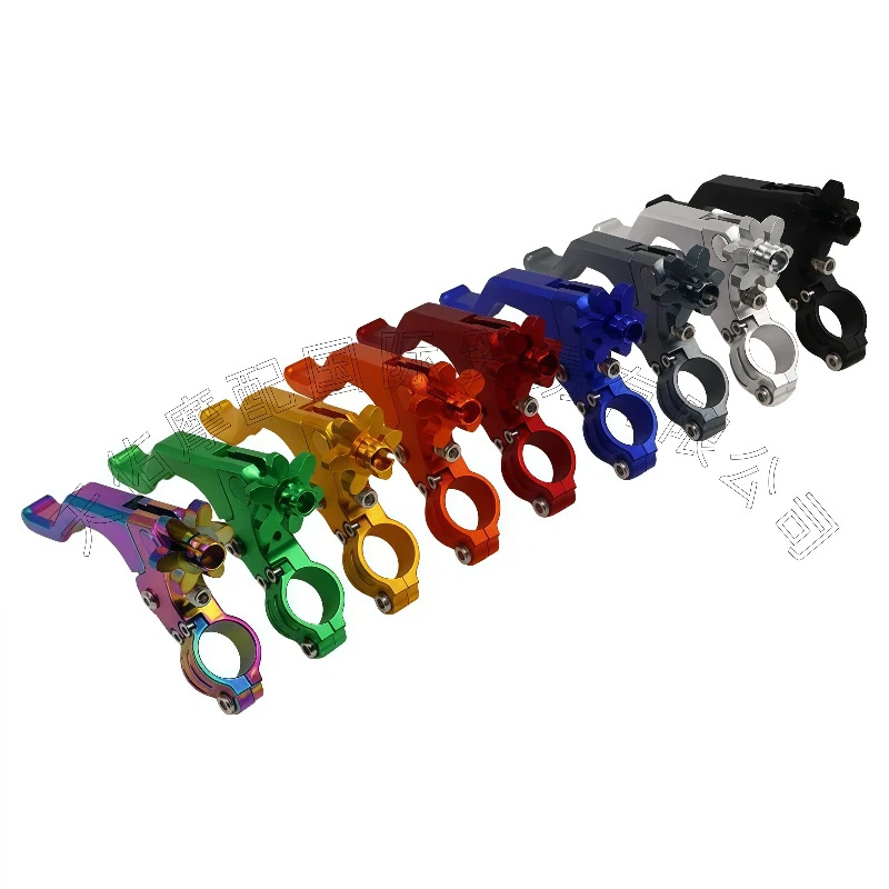 Wholesale universal modification accessories for off-road motorcycles, one-finger easy-release clutch handle, aluminum alloy clutch lever