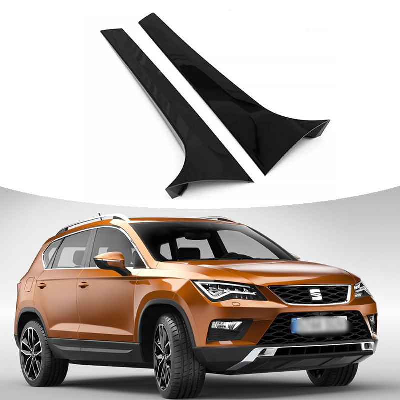Suitable for 16-19 Seat Ateca Spoiler Rear Window Side Trunk Decorative Spoiler Spoiler Suitable for 16-19 Seat Ateca Spoiler Rear Window Side Trunk Decorative Spoiler Spoiler