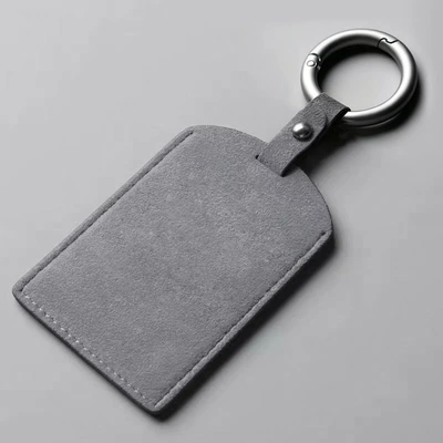 Car key bag, Protective Cover - byd-blue-gray-round-buckle-style
