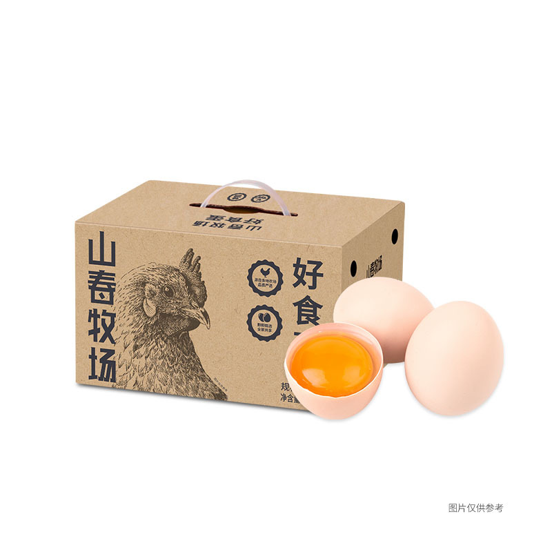 St. Village and mountain Ranch 40 fresh egg Shunfeng