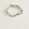 Hair rope from pearl with pigtail with bow, elegant case, simple and elegant design, internet celebrity