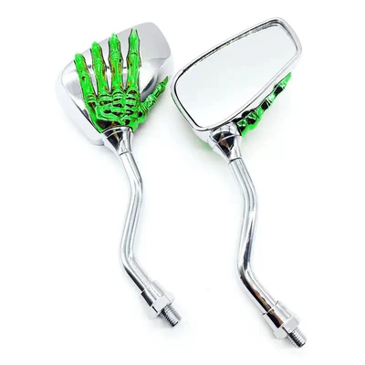 claw new products, Motorcycle rearview mirror - green