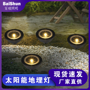 新款太阳能地埋灯led户外防水地插灯庭院花园景观小院嵌入式地埋-阿里巴巴